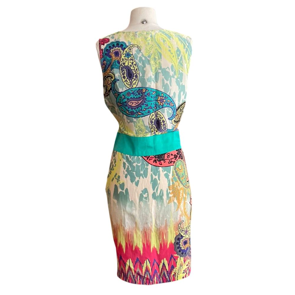 Mexx Metropolitan Vibrant Empire Dress EU 40 L - Picture 2 of 3